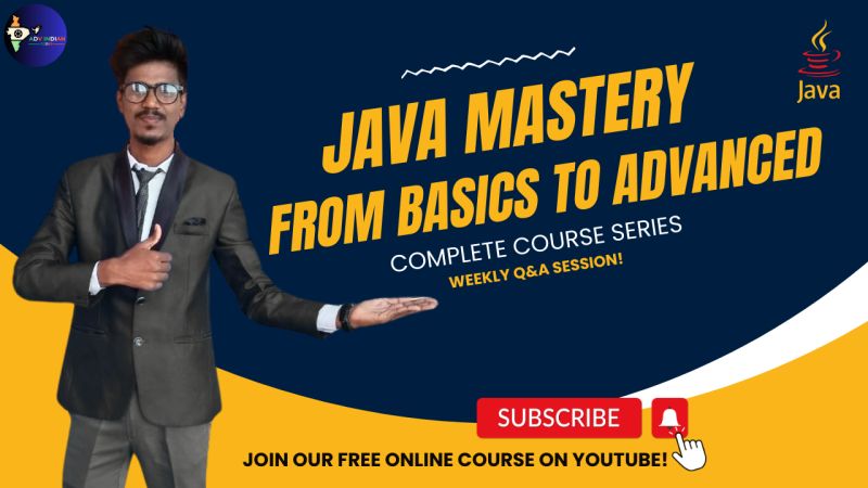 Absolutely Thrilled to Announce the Launch of My Comprehensive Java Mastery Course on YouTube!